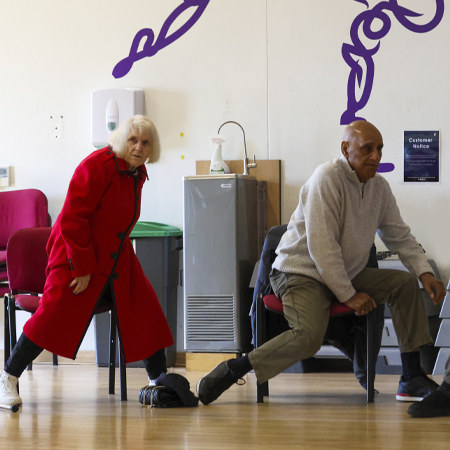 Agewell: Over 60s Chair Based strength and Balance