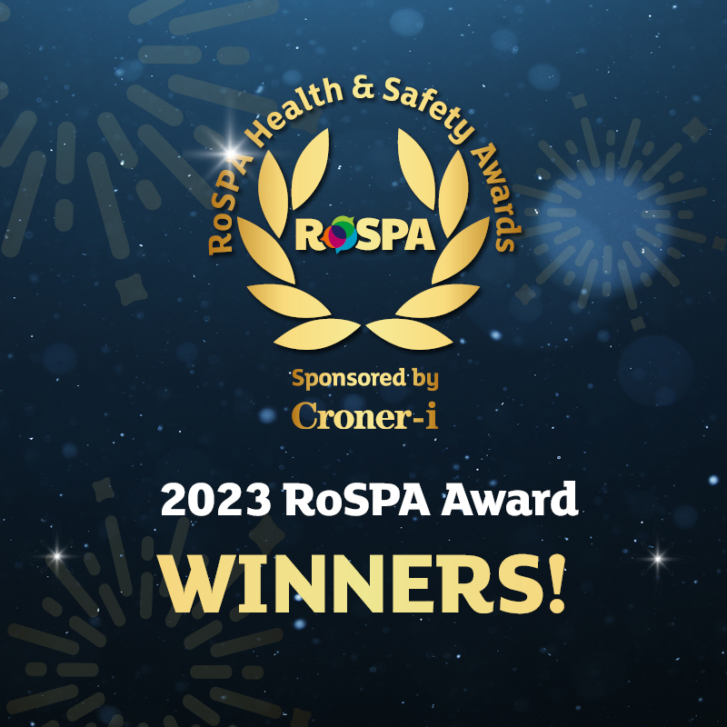 SLT awarded RoSPA Order of Distinction (for 17 consecutive Golds)