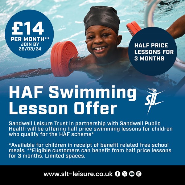 HAF Swimming Lesson Offer