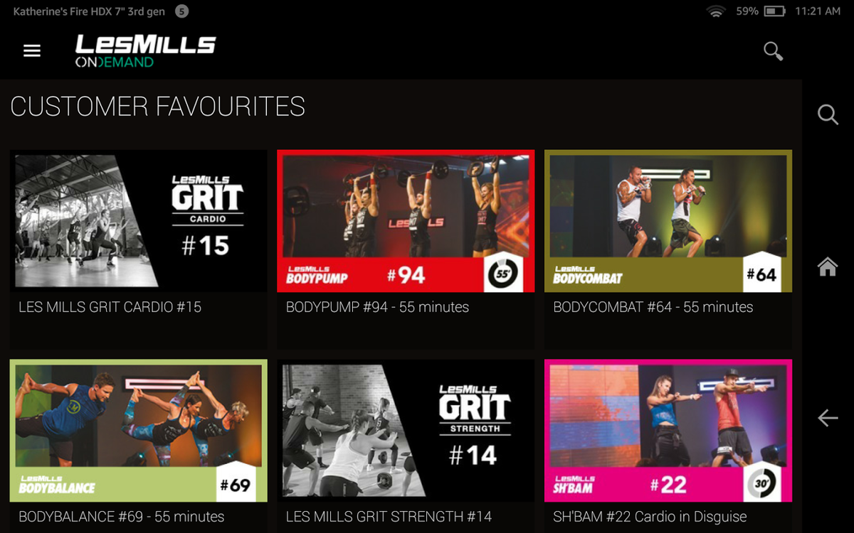 Les Mills On Demand