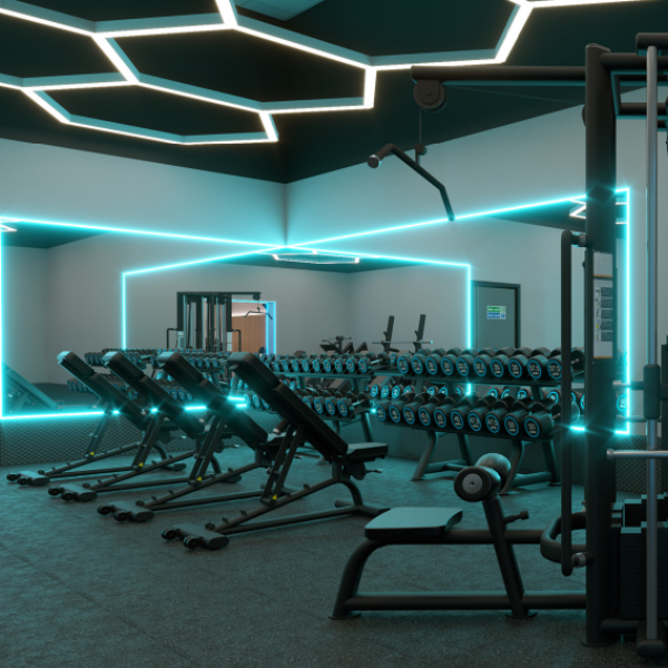Tipton Sports Academy Gym Refurbishment