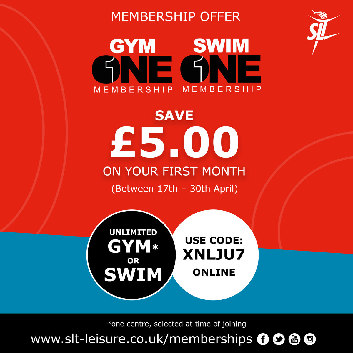 Membership offer - Save £5.00