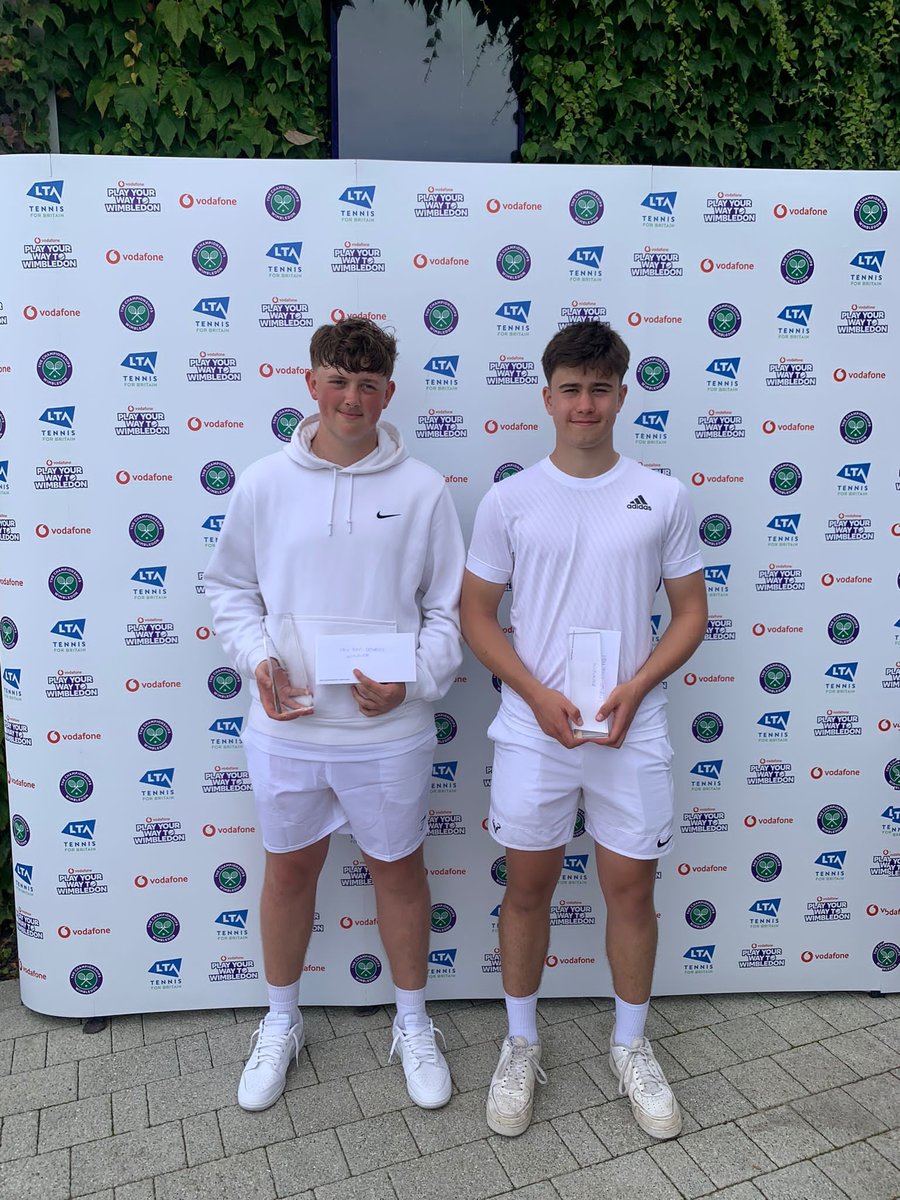 Casey Unitt and Harry Spear become National Tennis Champions at Wimbledon!