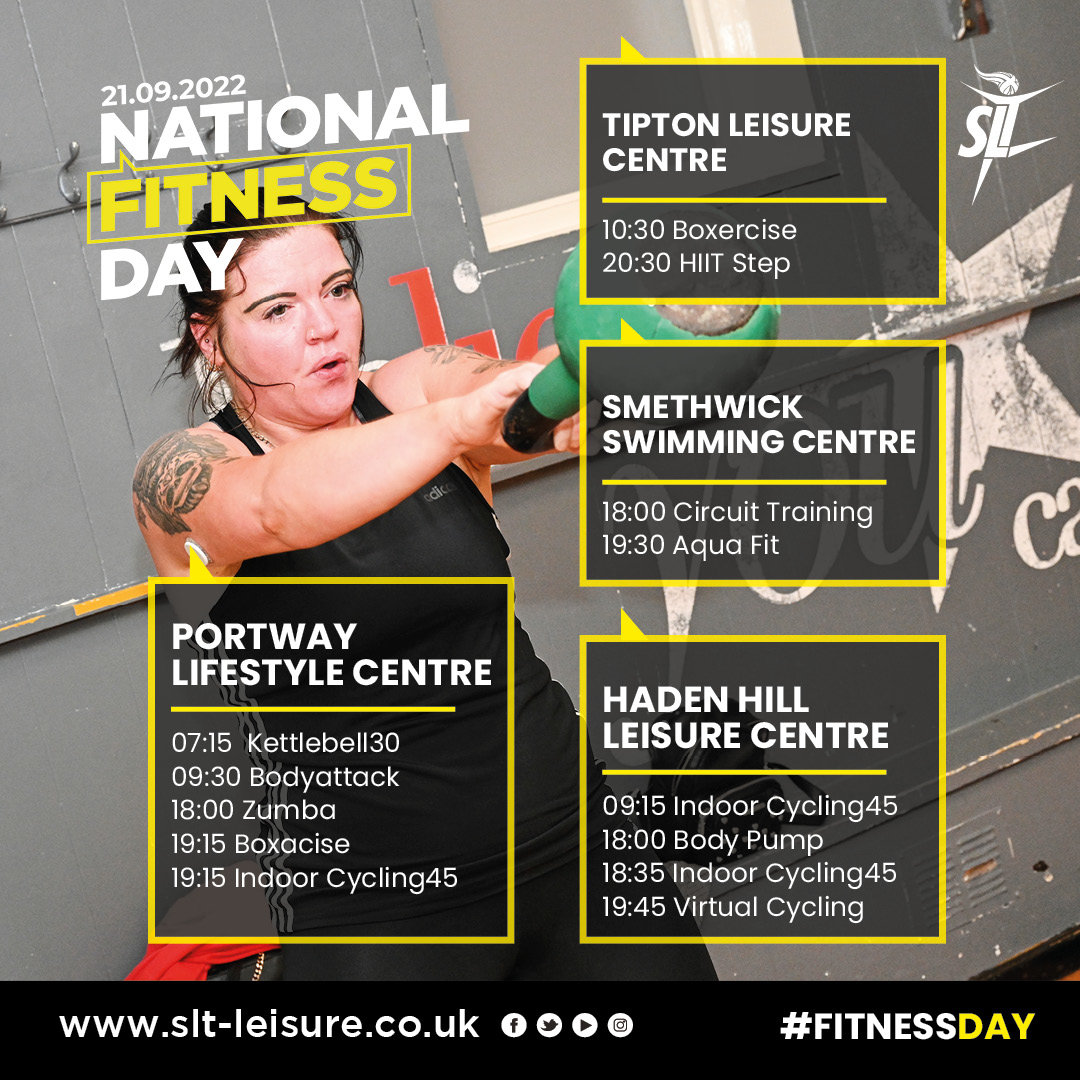 SLT Celebrates National Fitness Day